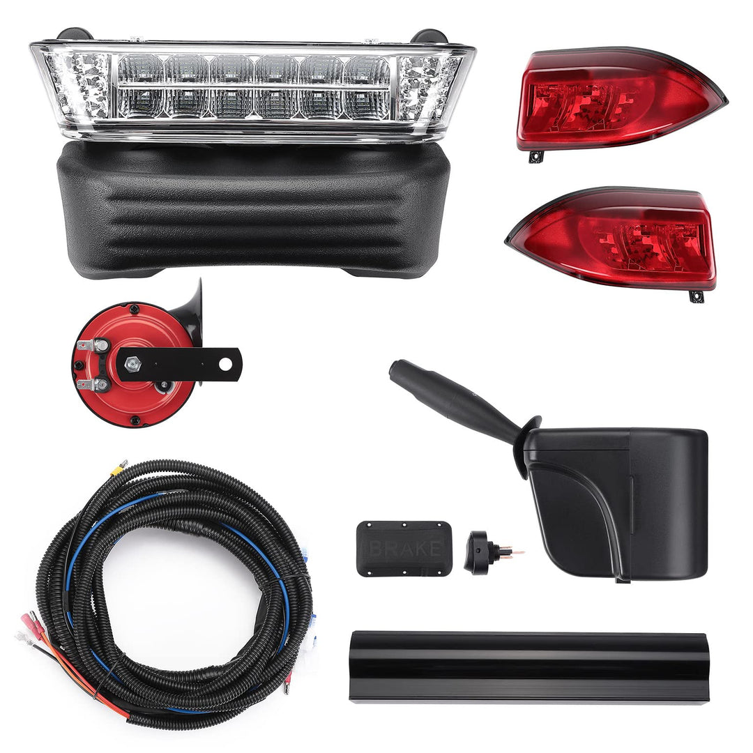 Deluxe 12V Light Headlight Kit Fit Club Car Precedent 2004-Up