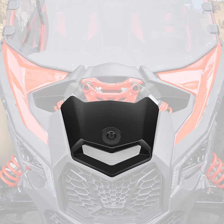 Black Facia Cover Hood Scroop For Can Am  X3 / X3 Max - Kemimoto