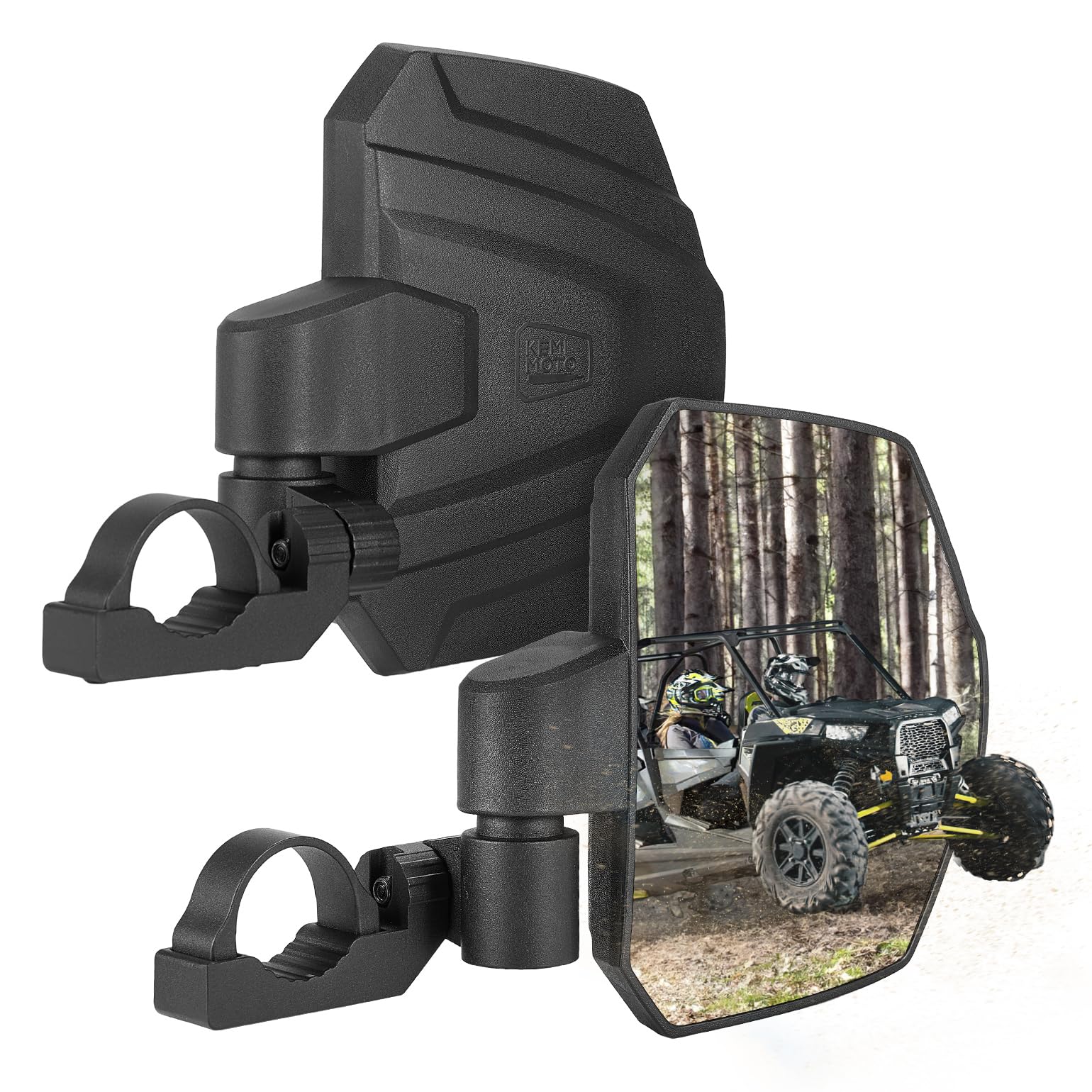 UTV Large View Side Mirrors for RZR /Turbo Pioneer/Talon /Kawasaki