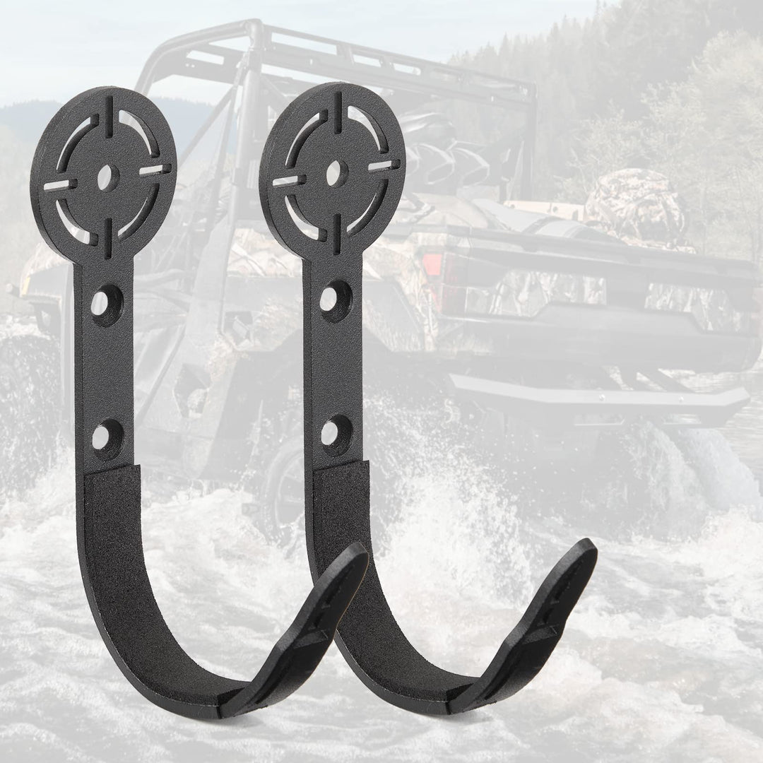 Gun Holder Rack Wall Mount with Soft Padding and Heavy Duty Steel