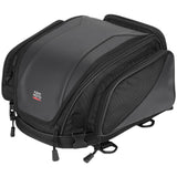 Motorcycle Tail Bag Expandable Sissy bar Bag 22L for Sportster Softail Dyna Touring
