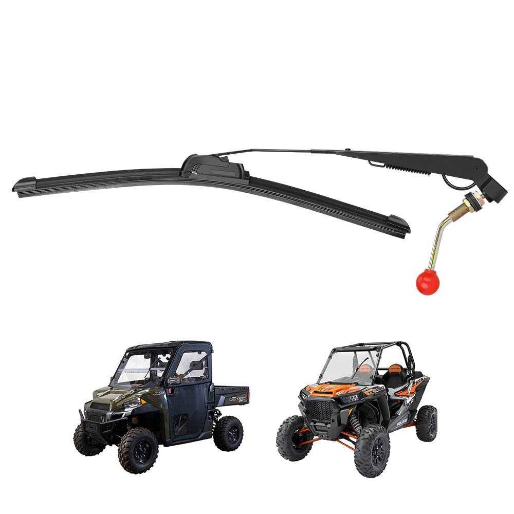 UTV Hand Operated Manual Windshield Wiper Kit - Kemimoto