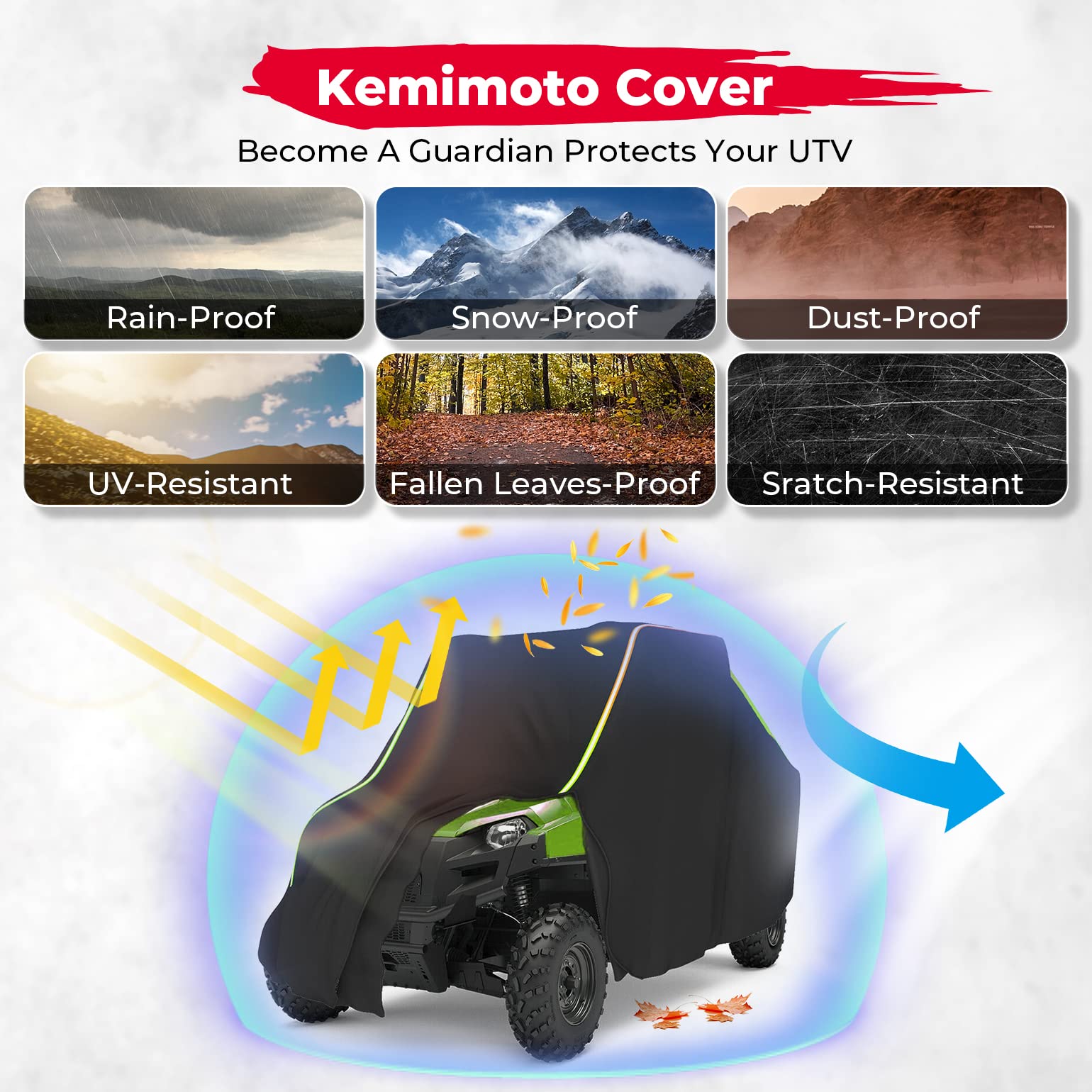 Unique Bargains Utv Cover Utility Vehicle Waterproof Cover For Polaris Rzr  Xp 1000 900 800 570 S Trail Sport 2-3 Seater Black 1 Pc : Target