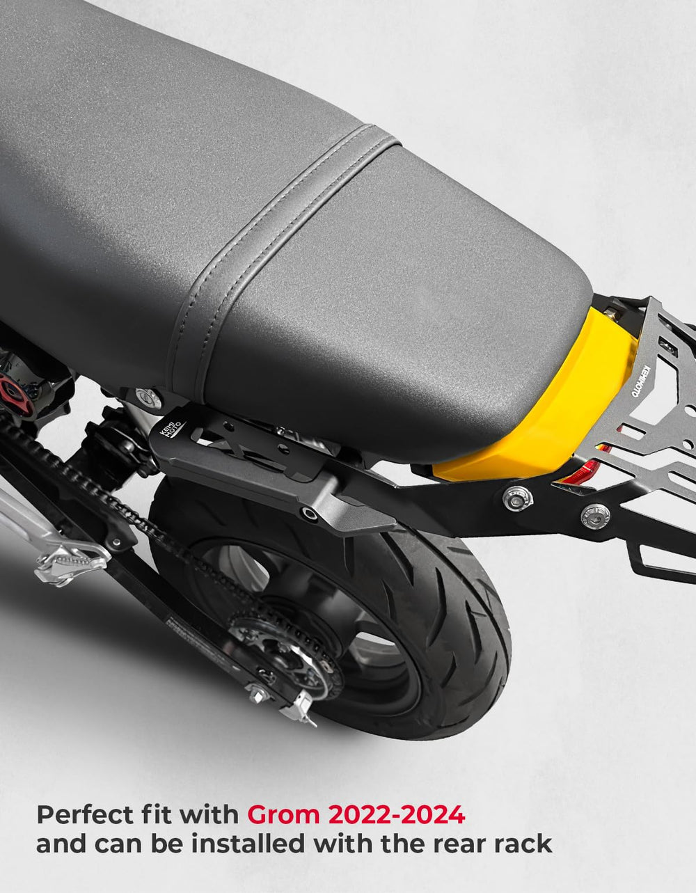 Rear Passenger Grab Bar for Grom 2022-2024 - Kemimoto