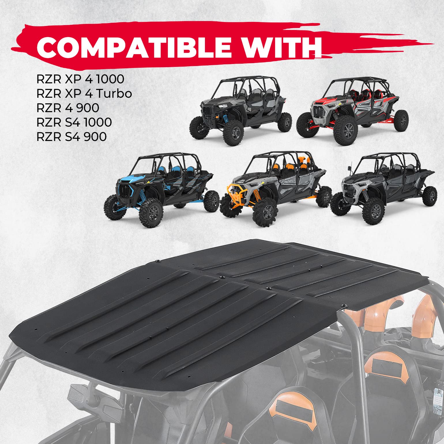 Polaris RZR XP 4 Hard Roof (OEM#2883074) - KEMIMOTO – Kemimoto
