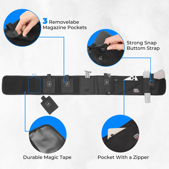 Adjustable Belts/ Gun Holsters for Conceal Carry