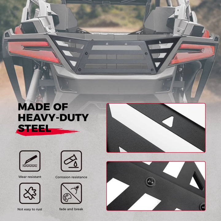 Rear Cargo Bed Extender Tailgate Fit Polaris RZR Pro R/4 (2022-2023)