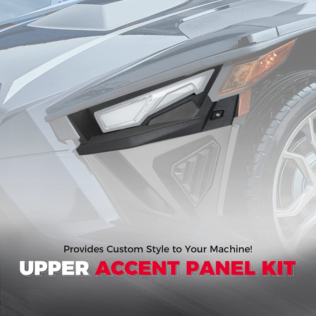 Full Cover & Front Upper Accent Panel Light Assembly Kit for Slingshot - Kemimoto