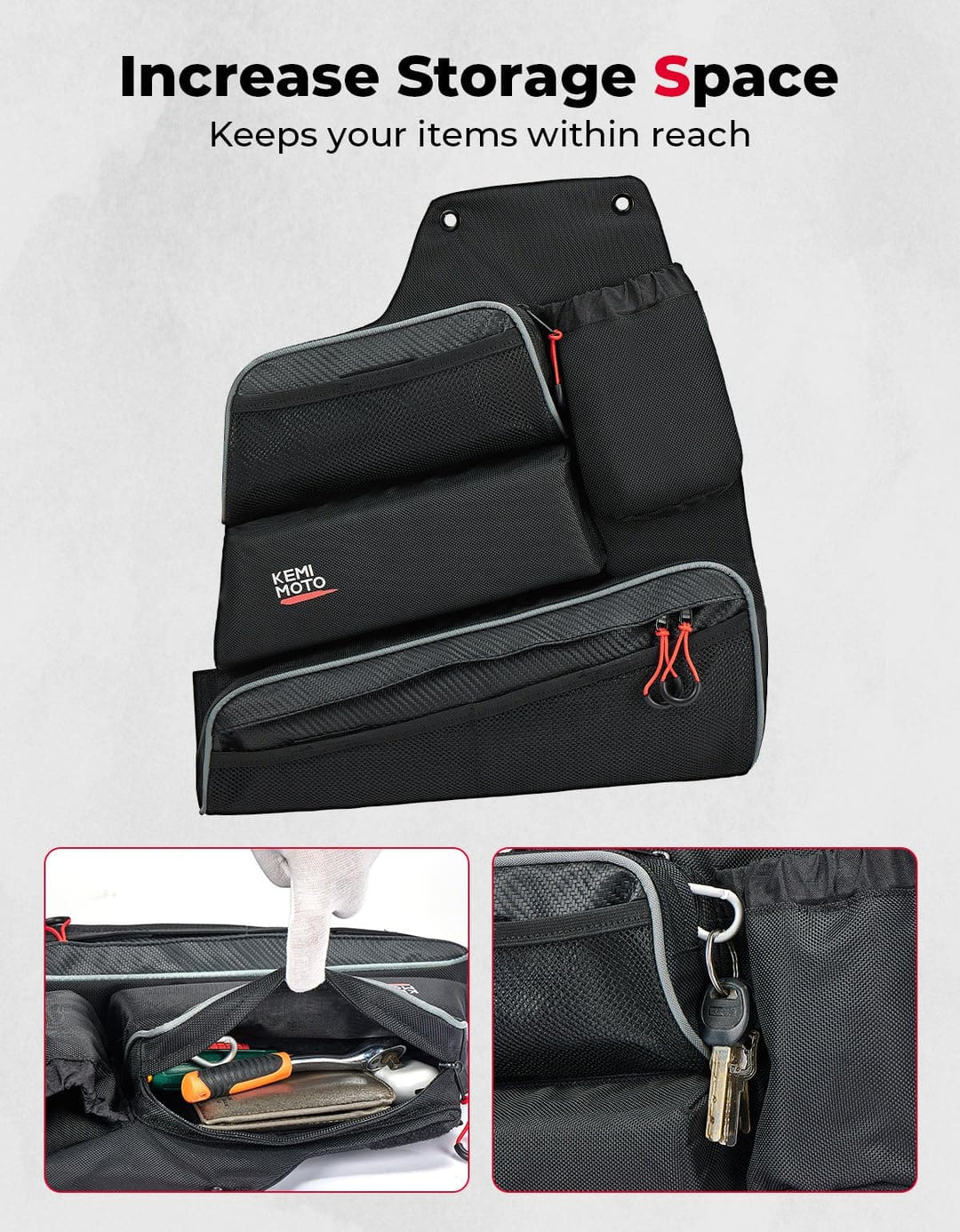 Door Bags for Can-Am Maverick Trail 1000 | 800 | 700 - Kemimoto
