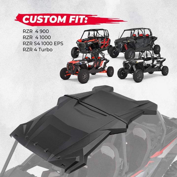 Hard Roof 4 Seater for Polaris RZR XP 4 1000/Turbo 2014-2023 - Kemimoto