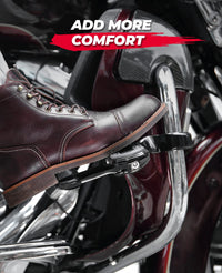 Motorcycle Highway Pegs for 1.25" Engine Guard