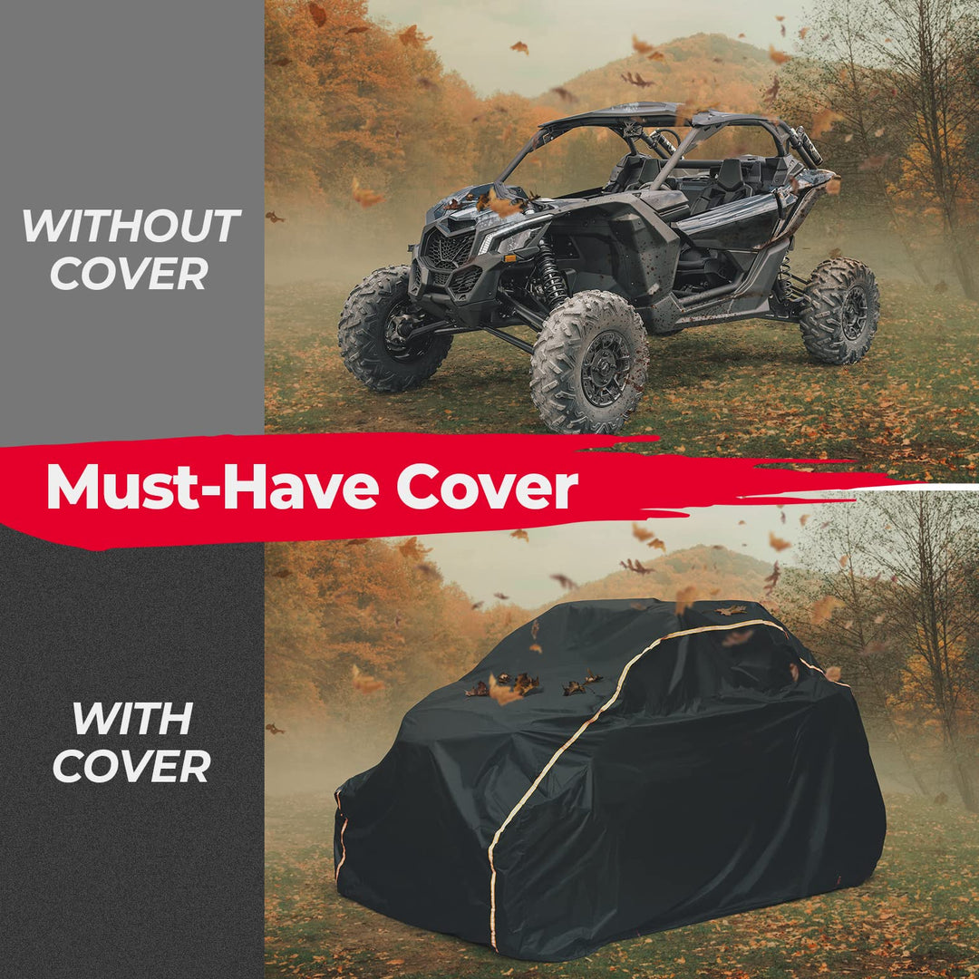 KEMIMOTO X3 UTV 210D Utility Vehicle Storage Cover for Can am