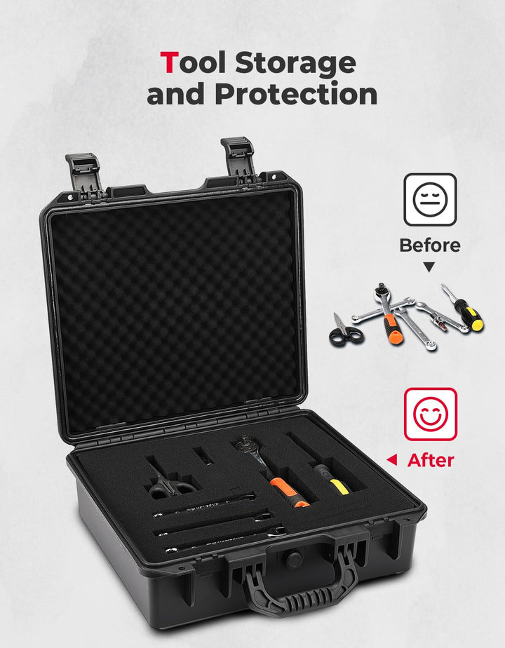 UTV DIY Tool Box, Tool Case Box For Pioneer 1000 1000-6 - Kemimoto