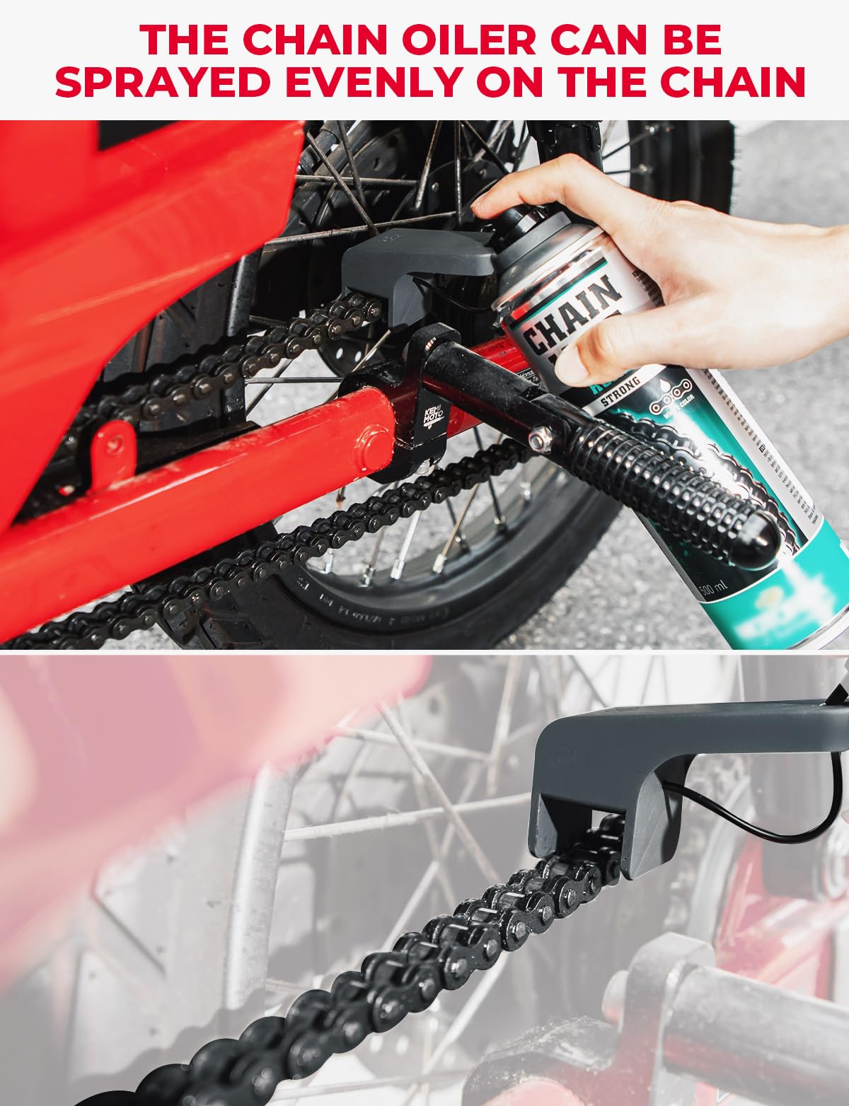 Bike Chain Oiler and Motorcycle Chain Oiler – Kemimoto