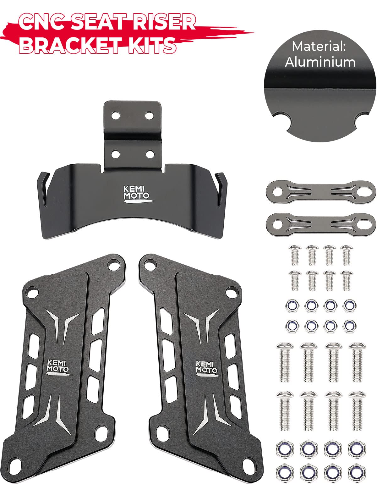 LUNA CNC Seat Riser Kit