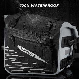 70L Waterproof Saddlebags for Adventure Touring Street Bike Dual Sport Bike - Kemimoto