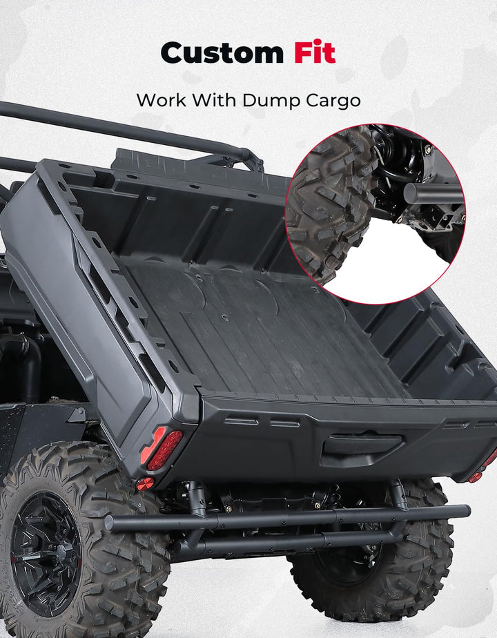 Rear Bumper Back Tail Guard For Can Am Defender - Kemimoto
