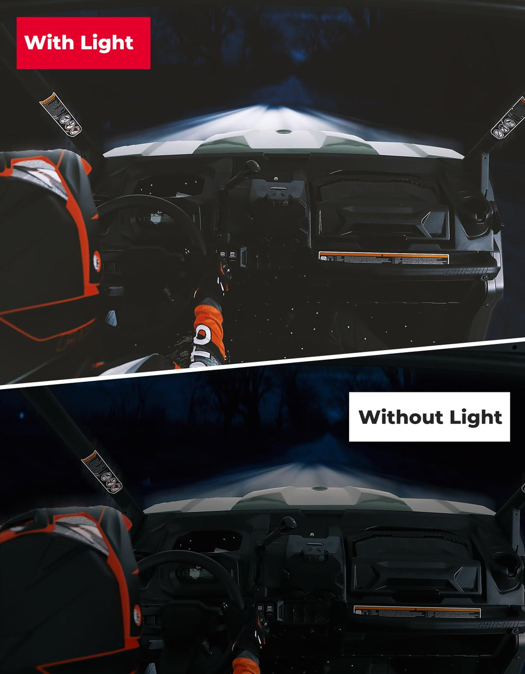120W Curved Radius 5D LED Light Bar / Off Road Scheinwerfer ATV / UTV,  560mm Dual Row Combo