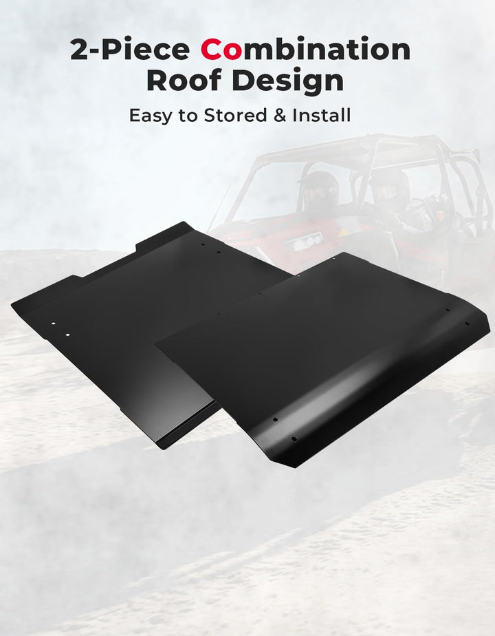 4 Seater Black Aluminum Roof for RZR PRO XP4/ Turbo R4