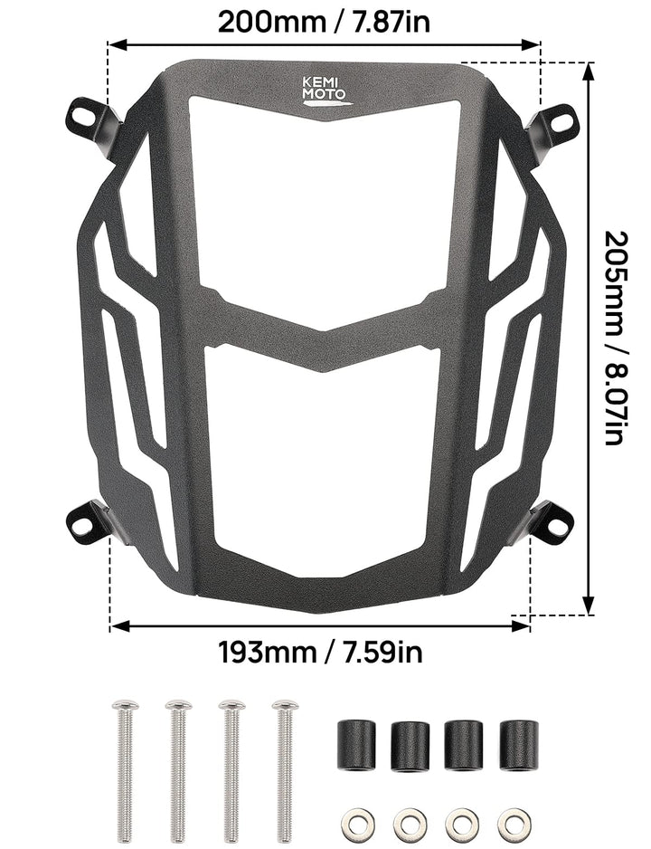 Motorcycle Front Headlight Cover Fit GROM MSX125 2022 2023 - Kemimoto