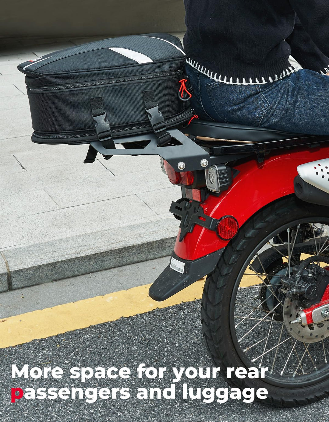 Ssr Rear Rack 125 Honda Trail 125 Luggage Rack – Kemimoto