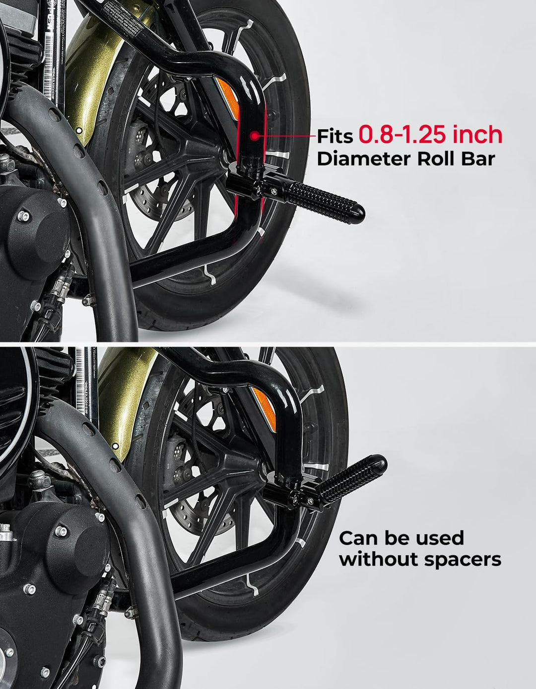 Universal Motorcycle Foldable Foot Pegs