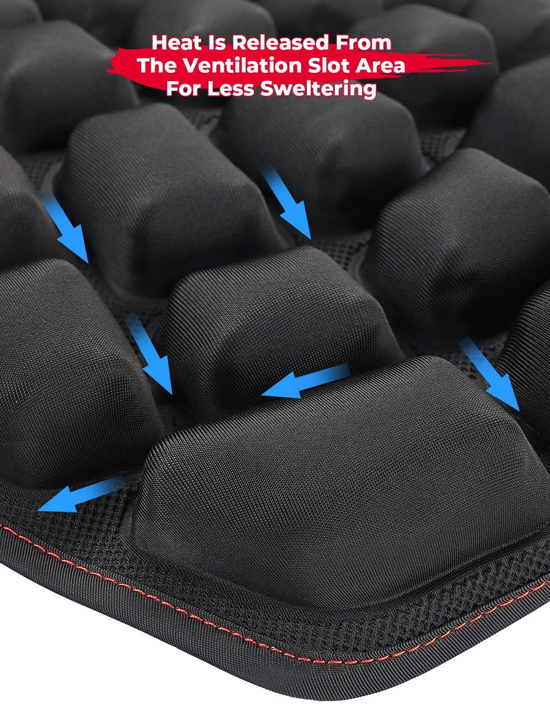 Motorcycle Foldable 3D Air Fillable Seat Cushion