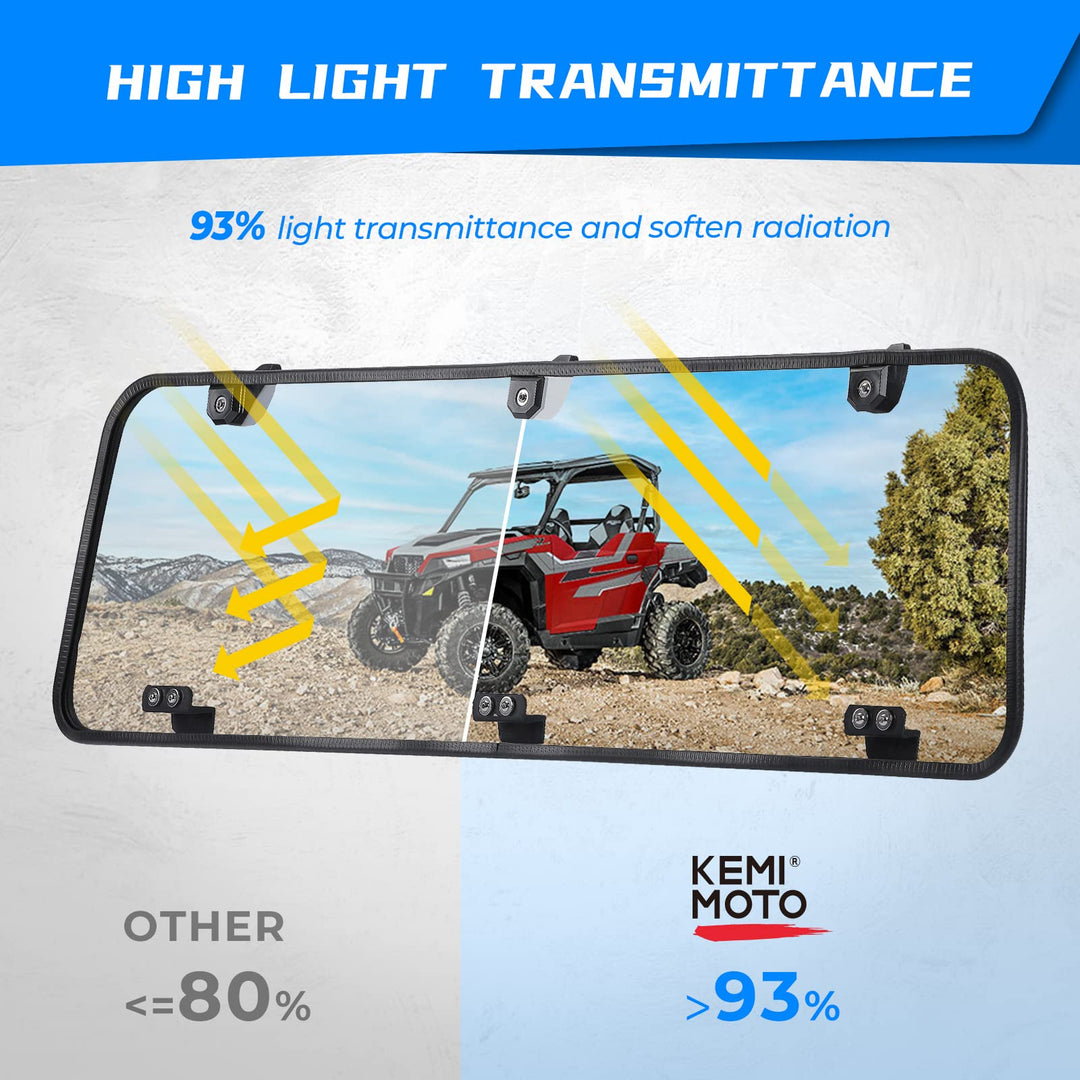 Soft Cab Enclosure & Rear Windshield for General XP 4 1000 - Kemimoto