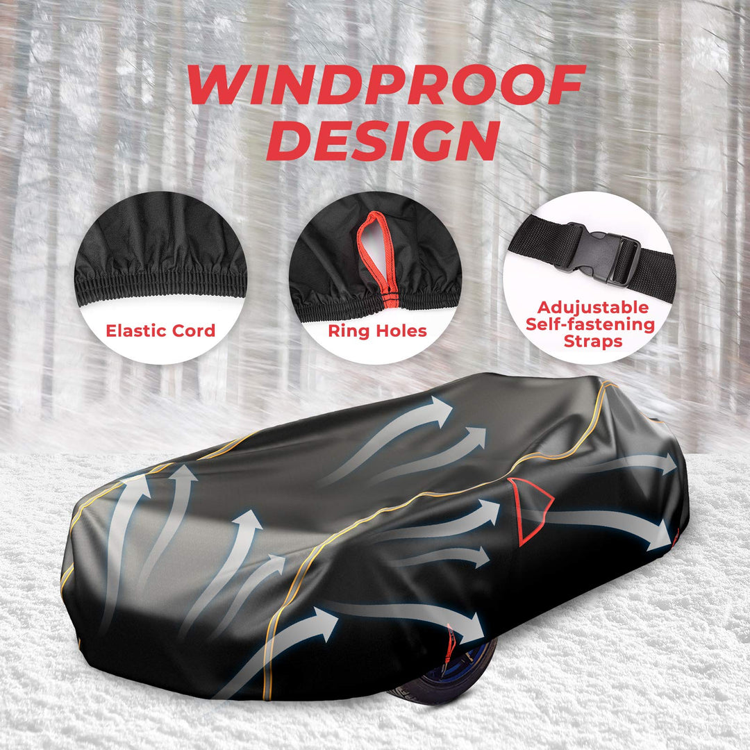 Full Cover & 2pcs Side Door Bags Fit Polaris Slingshot - Kemimoto