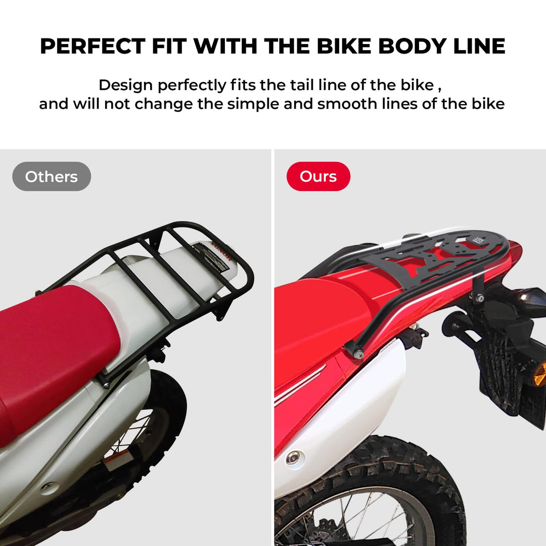 Rear Rack Compatible with CRF250L CRF250M - Kemimoto