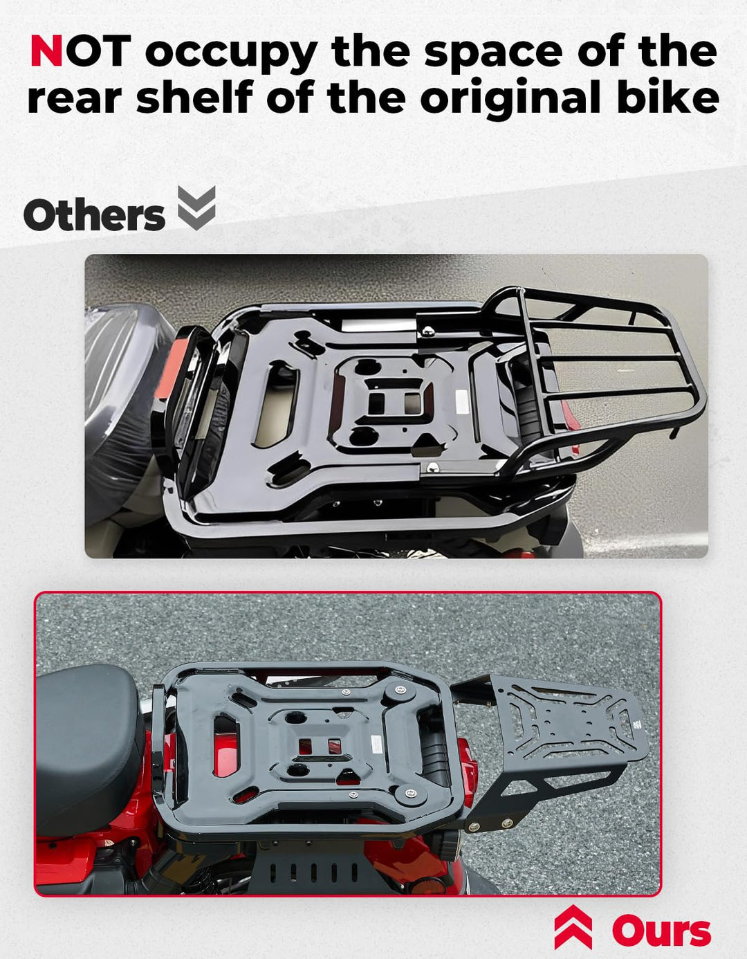 Ct125 Rear Rack Honda Trail 125 Luggage Rack – Kemimoto