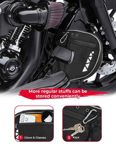 Motorcycle Leg Warmers for Touring and Trike Models 1980-2024