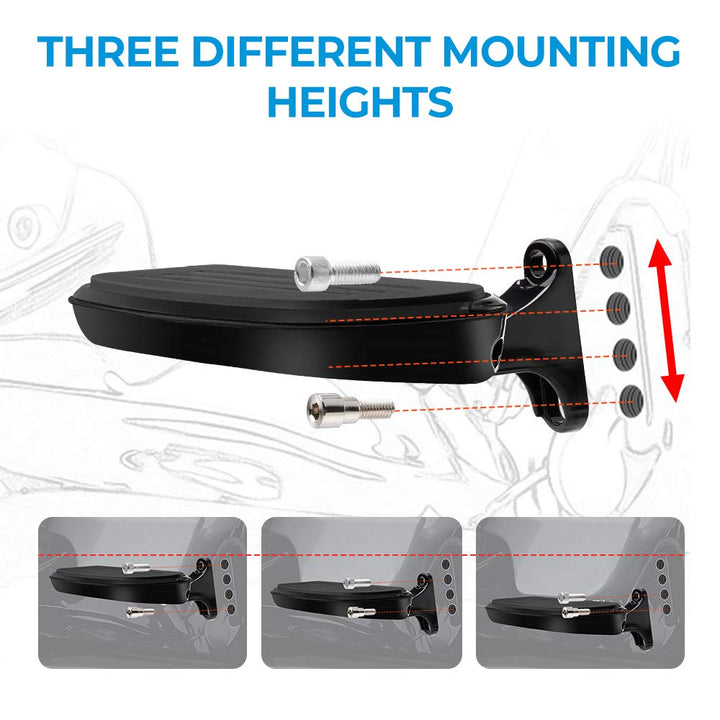 Motorcycle Footpegs For Touring models - Kemimoto