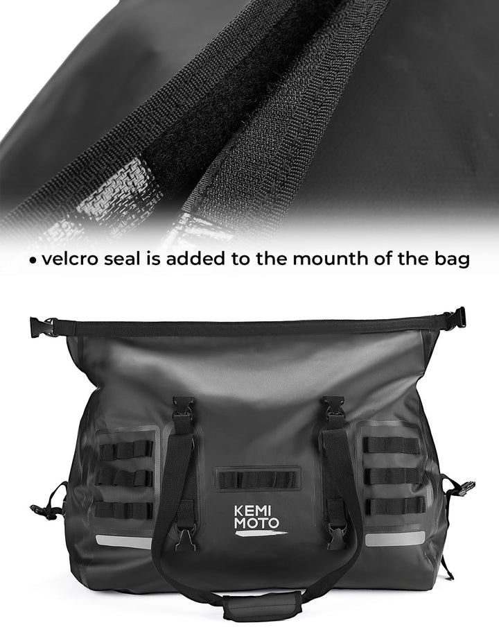 50L Waterproof Motorcycle Tail Bag