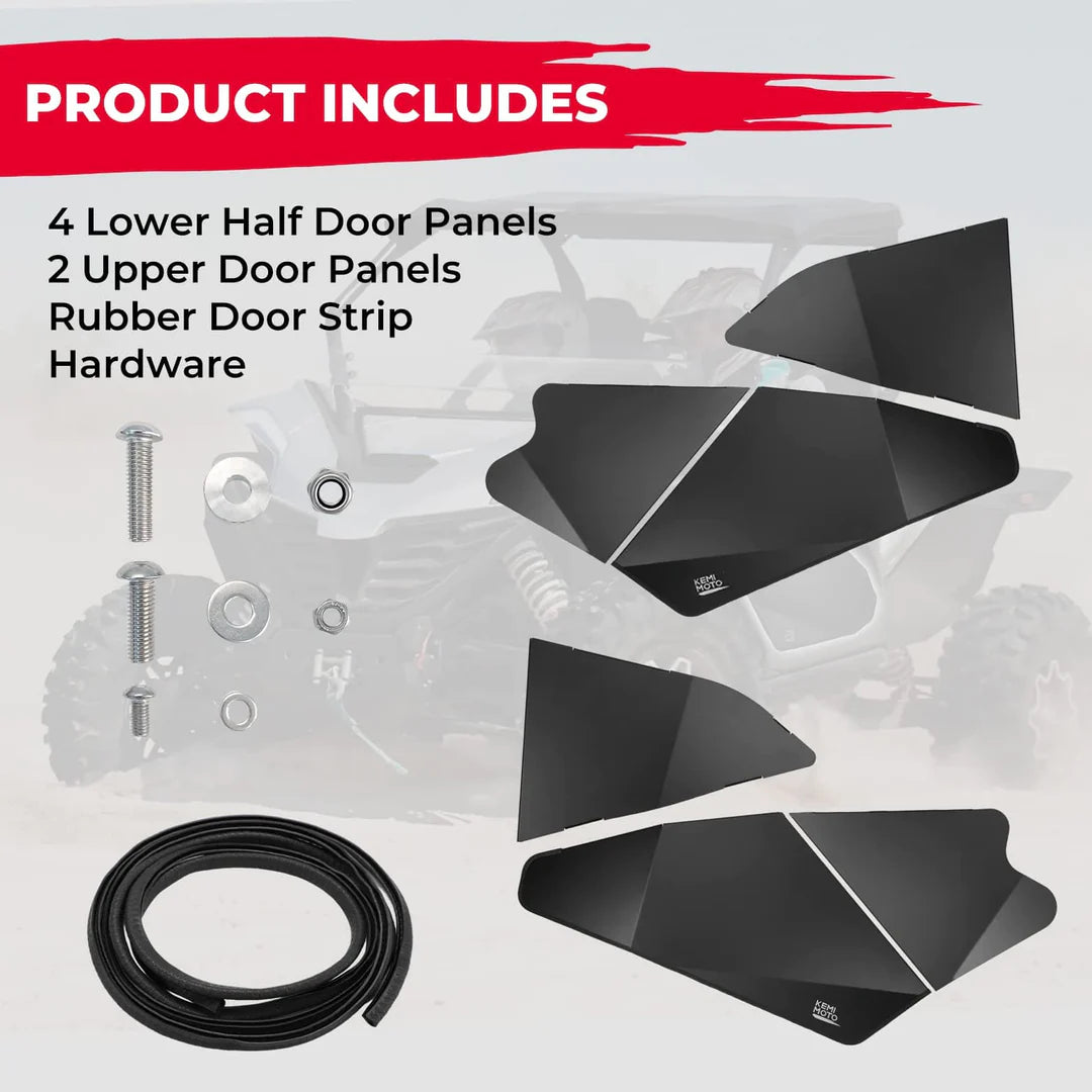 Lower Doors Inserts & Soft Cab Enclosures for CFMOTO ZForce 950