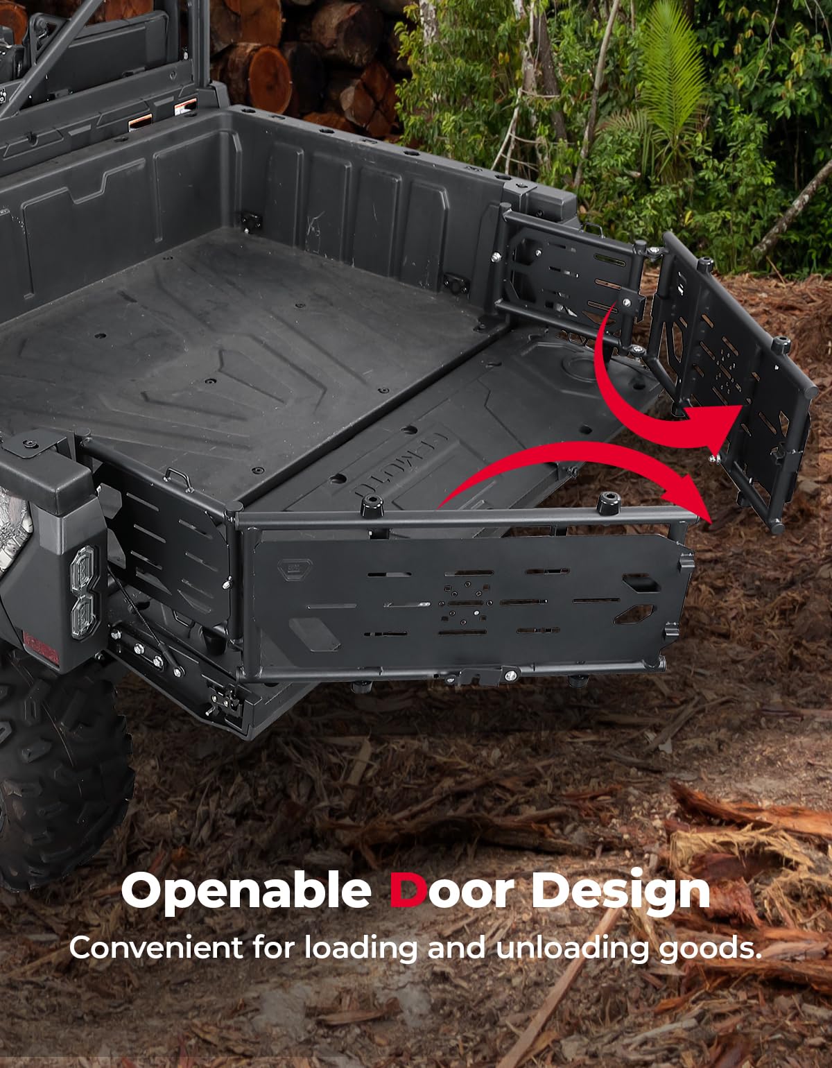 Bed Extender Tailgate Extension for CFMOTO Uforce 1000/1000 XL - Kemimoto