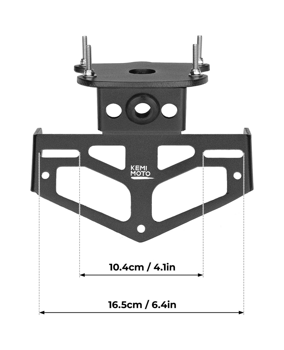 Fender Eliminator License Plate Bracket for MT09 FZ09 2021-2023 - Kemimoto