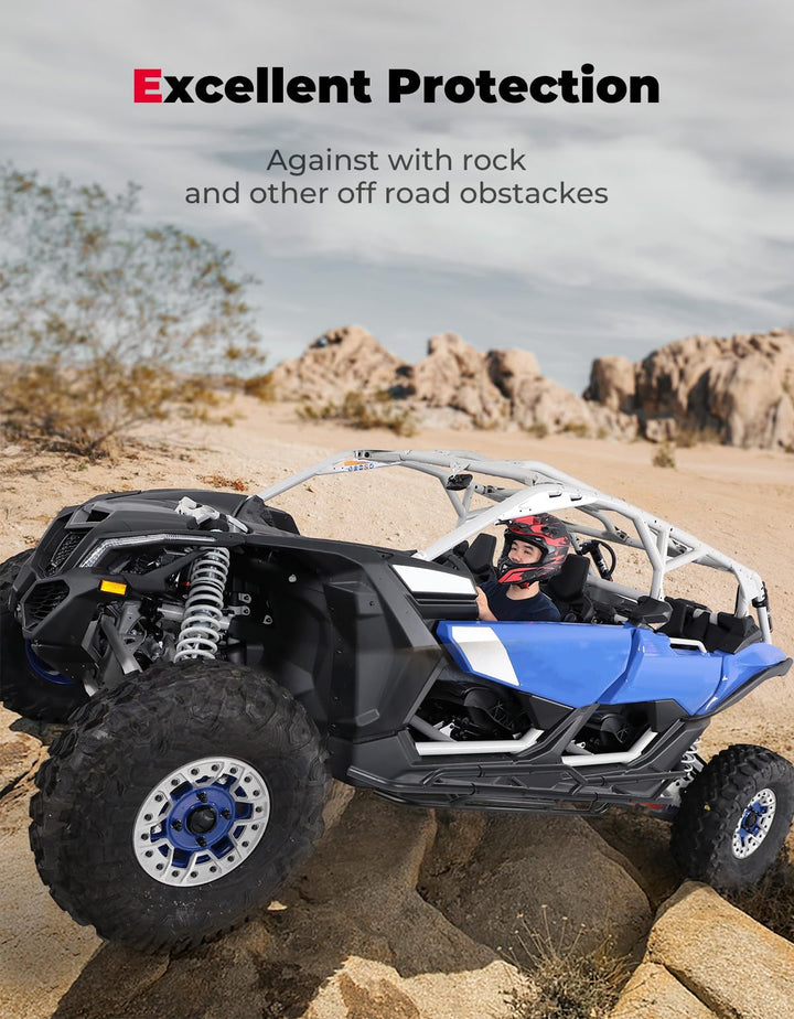 Nerf Bars, Rock Sliders for Can-Am Maverick X3 MAX - Kemimoto