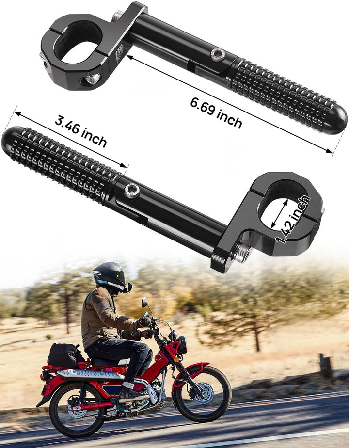 Rear Passenger Footrest Foot Pegs for CT125 Trail 125 - Kemimoto