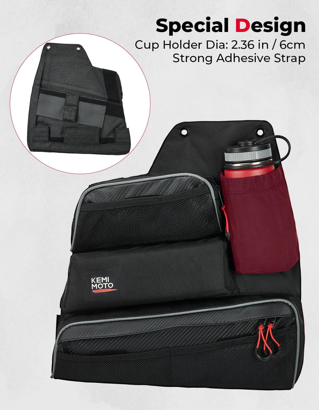 Door Bags for Can-Am Maverick Trail 1000 | 800 | 700 - Kemimoto