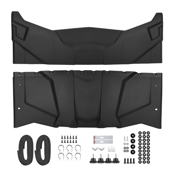 Plastic Roof & Nerf Bars For Can-Am Maverick X3 - Kemimoto