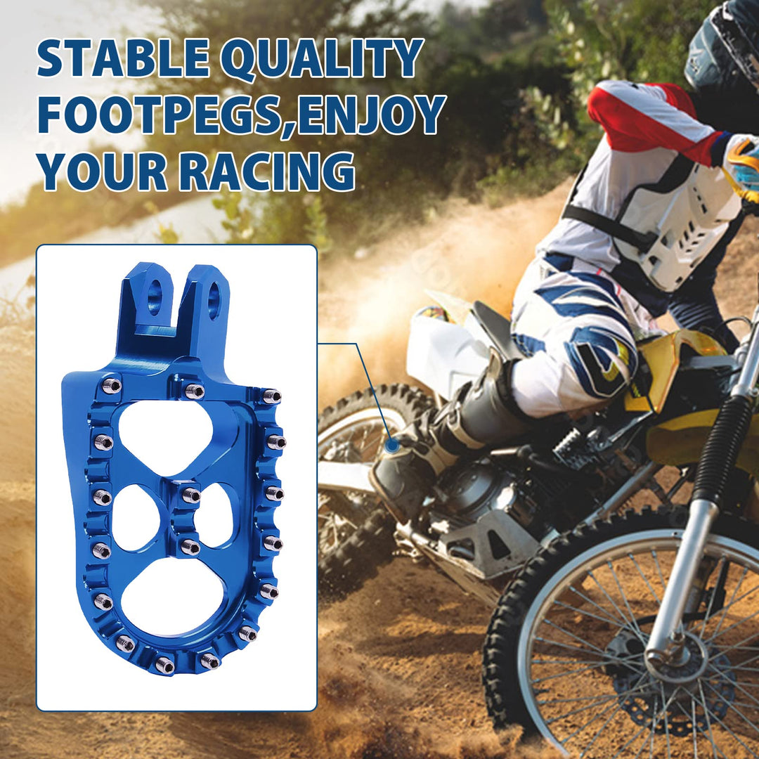 Dirt Bike Foot Rests for RM125 DR-Z400 KLX400R