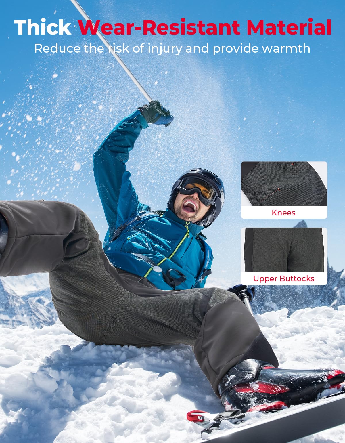 Heated hotsell ski pants
