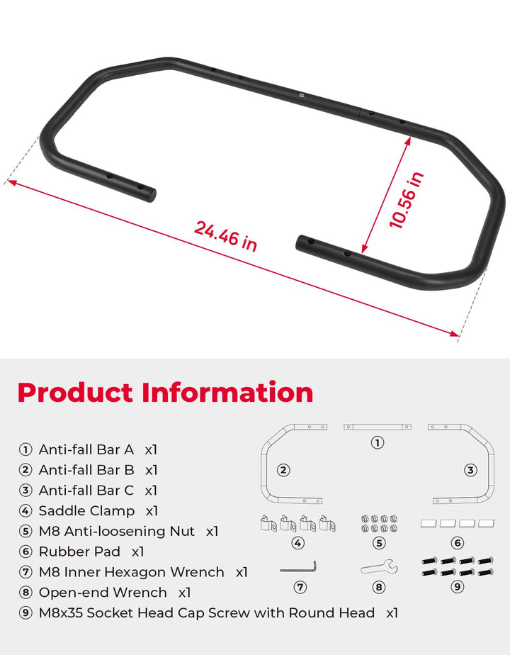 Engine Guard Crash Bar for CT125 Trail 125 2020-2024