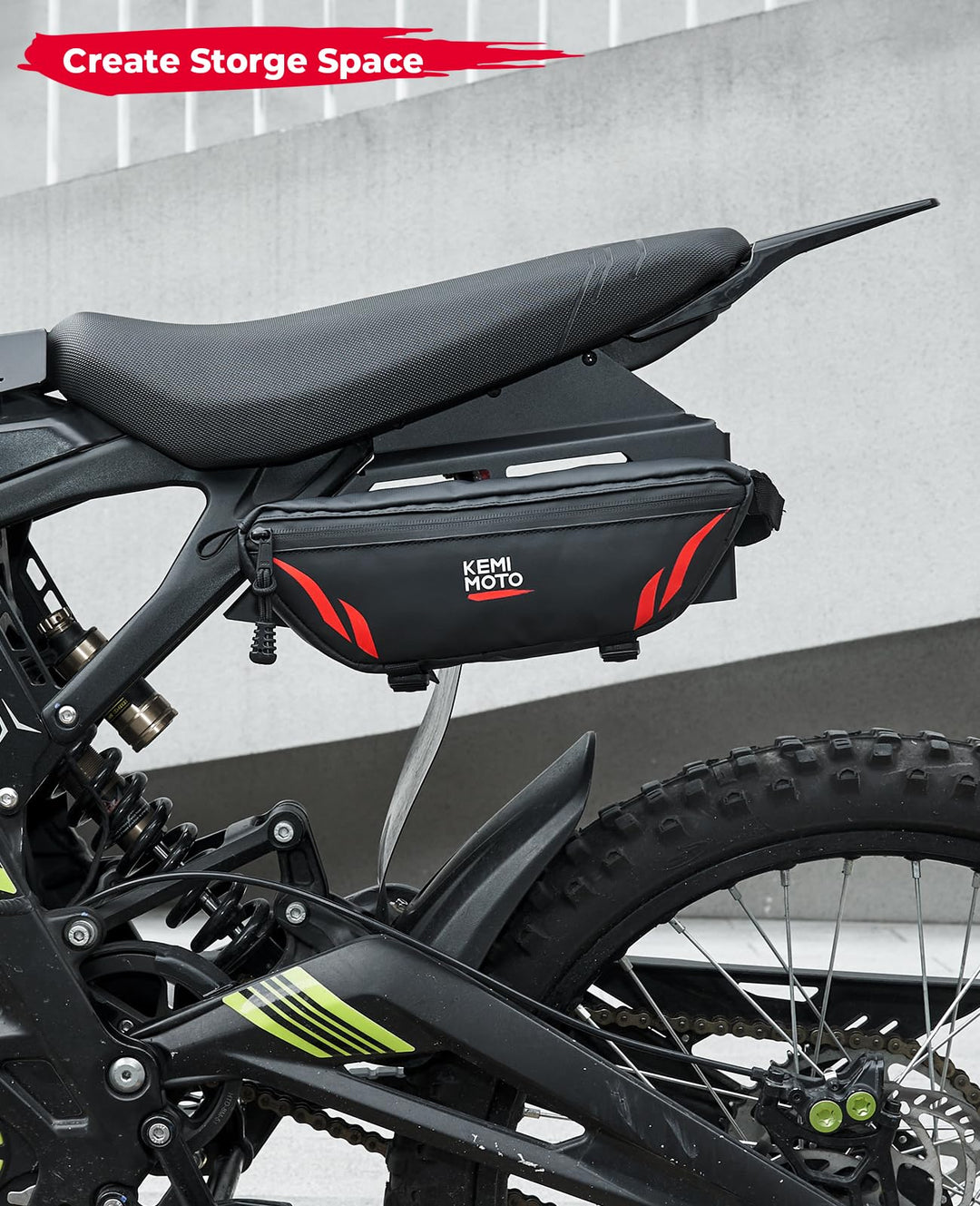 Motorcycle Side Racks Saddlebag Support Racks for Sur-Ron Light Bee ...