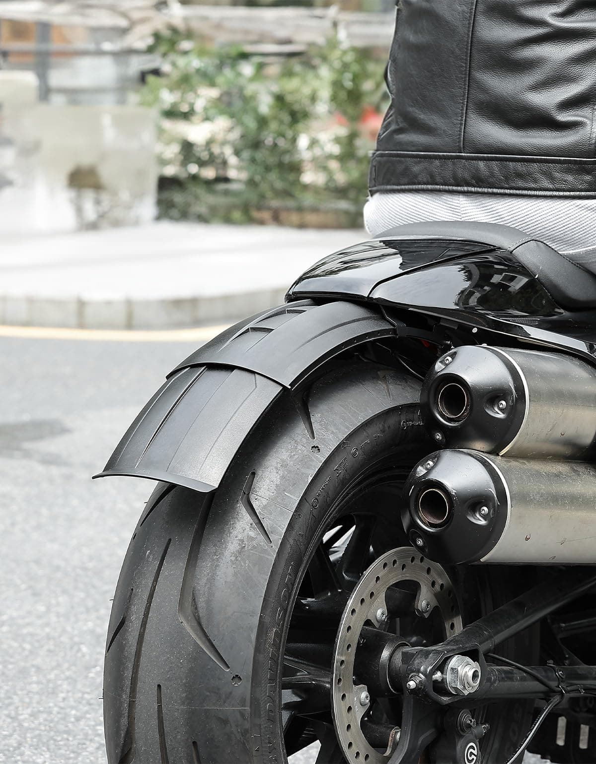 Rear Fender Scalable Concealed for Sportster S RH1250 2021-2025 - Kemimoto