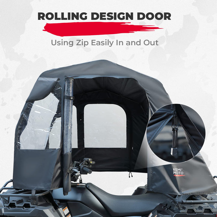 ATV Full Cab Enclosure Canopy Cover - Kemimoto