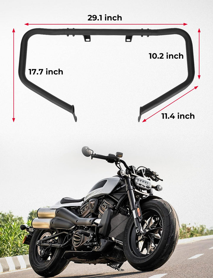 Motorcycle Crash Bars for Sportster S RH1250 2021-2024 - Kemimoto