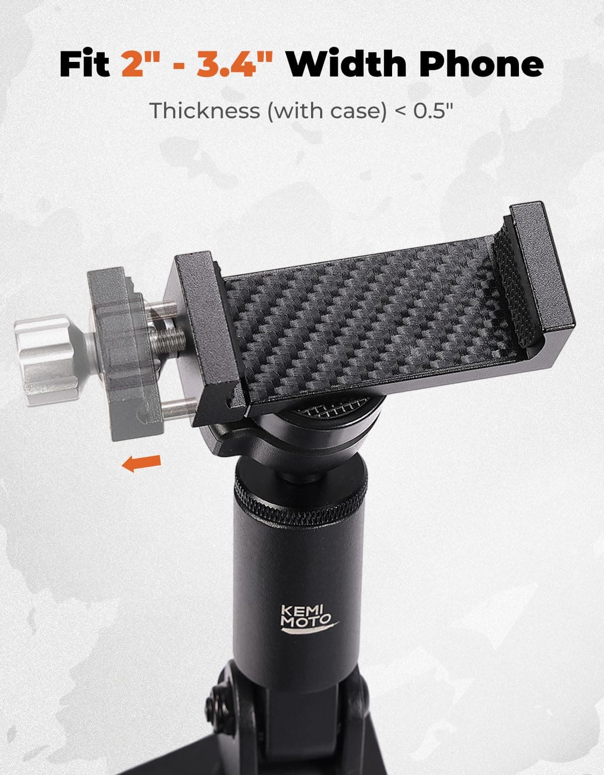 360° Adjustable CNC Phone Mount for Can-Am Maverick X3/MAX - Kemimoto