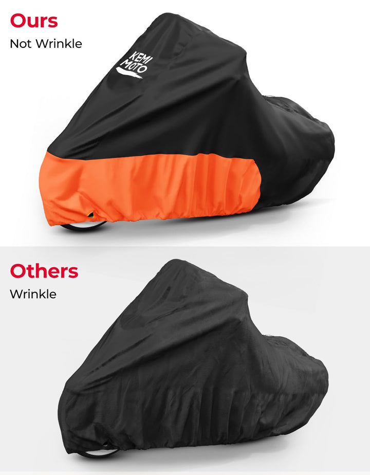 Motorcycle Cover for Softail Dyna Models - Kemimoto